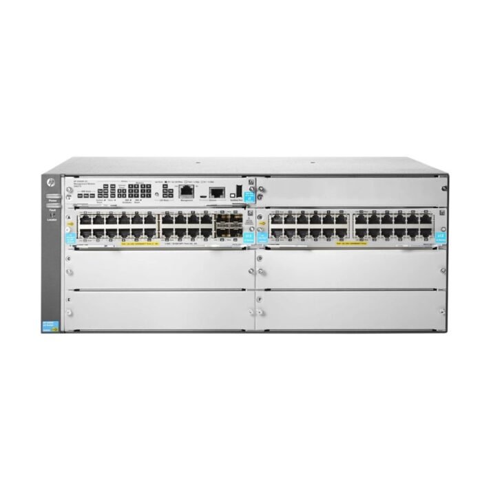 JL003-61001 HPE Aruba 5406R 44GT PoE+ and 4 Port SFP+ Rack - Image 1