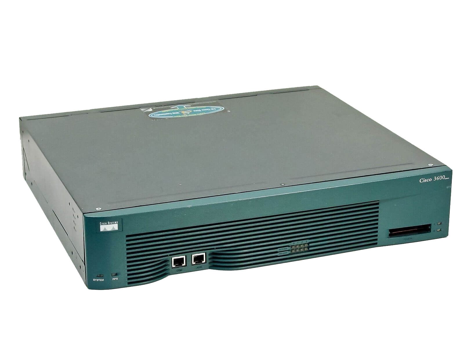 Cisco-CISCO3640-3600-4-Slots-Modular-Router-AC-IP-Software.jpg Cisco CISCO3640 3600 4 Slots Modular Router AC IP Software - Image 1