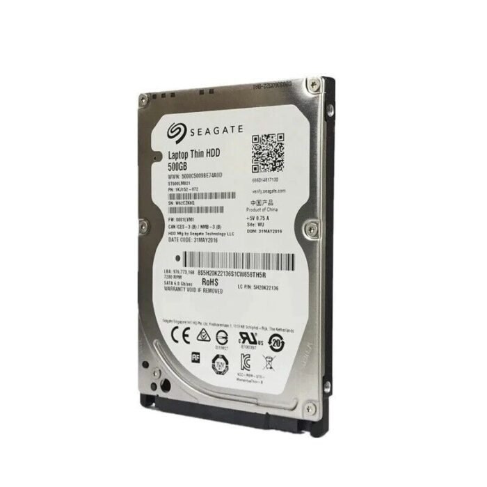 Seagate ST500LM012 Momentus 500GB 5.4K RPM Hard Dr - Image 1