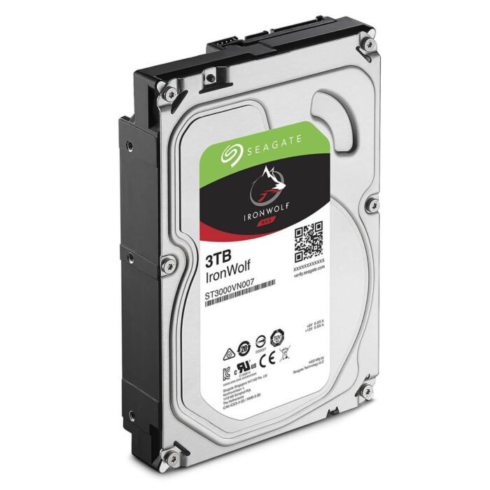 Seagate ST3000VN007 Ironwolf Nas 3TB 5.9K RPM SATA-6GBPS HDD - Image 1