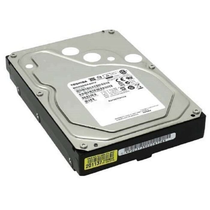 Toshiba MD04ABA400V Surveillance 4TB 5.4K RPM Hard Drive - Image 1