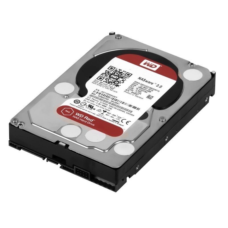 Western-Digital-WD40EFRX-4TB-Hard-Disk-Drive.jpg WD40EFRX Western Digital Red 4TB 5.4K RPM SATA 6GB - Image 1