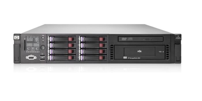 HPE 491315-001 Dl380 G6 X5560 2P 12G 8SFF Perf Server - Image 1