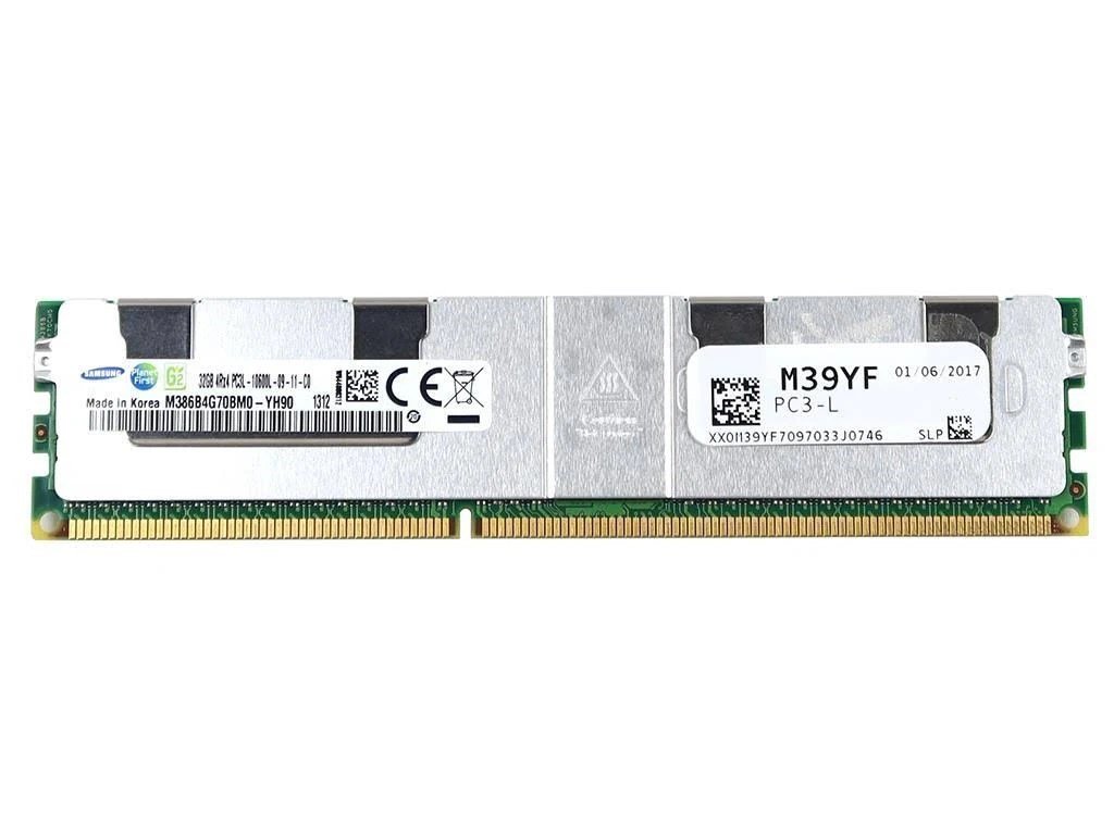195671.jpg Samsung M393B2G70CB0-YH9 16GB PC3-10600 DDR3-1333MT/s 2RX4 ECC Memory - Image 1