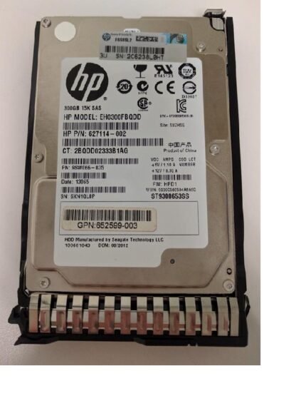 Refurbished | HPE 652599-003 Enterprise Hard Drive 300 GB SAS 12Gb/s Refurbished