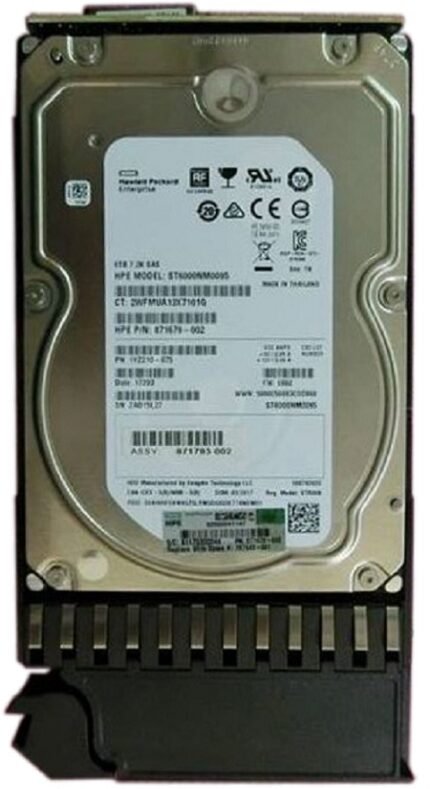 Refurbished | HPE 787643-001 Midline Hard Drive 6 TB SAS 12Gb/s Refurbished