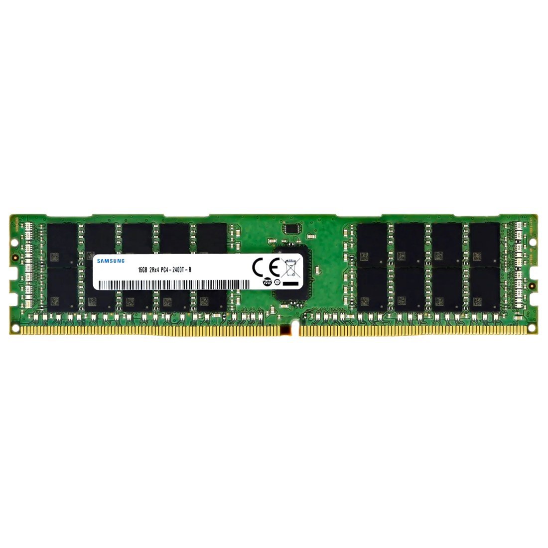 285586.jpg Samsung M393A2G40EB1-CRC 16GB PC4-19200 DDR4-2400Mbps 2RX4 ECC Memory - Image 1