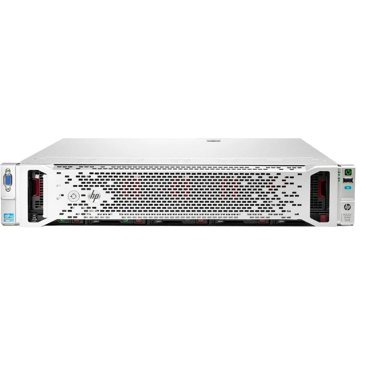 287582.jpg HPE 686784-001 ProLiant DL560 G8 E5-4640/2.4GHz 4P 64GBR 2U Rack Server - Image 1