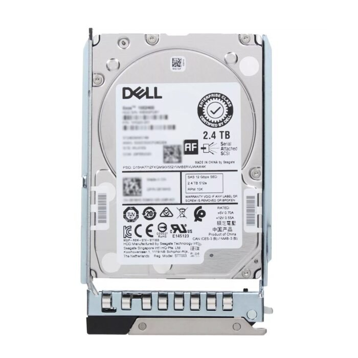 NEW | Dell 400-AVBH 2.4TB SED 10KSAS 12Gbps 512e 256MB 2.5" 13G Hot-Plug HDD - Image 1