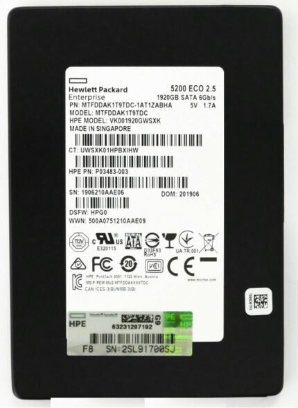 Refurbished | Micron 5200 ECO MTFDDAK1T9TDC-1AT1ZABYY SSD 1.92 TB SATA 6Gb/s Refurbished