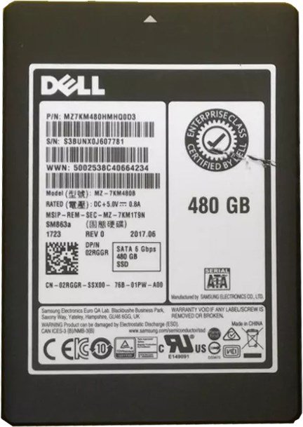 312775.jpg Refurbished | Samsung MZ7KM480HMHQ-000D3 480Gb Sata 6Gbps 2.5Inch Mix Use Mlc Ssd - Image 1