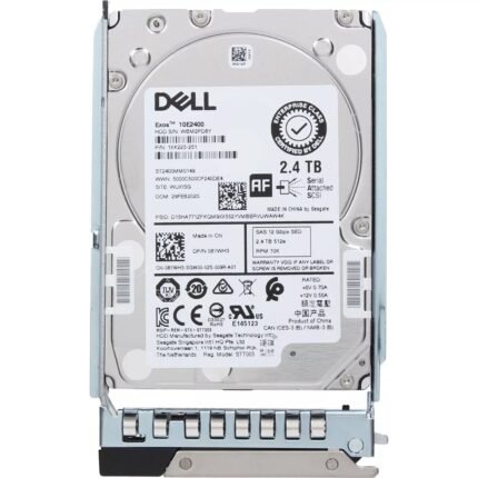 NEW | Dell 8YWH3 2.4TB SED 10K SAS-12Gbps 512e 256MB 2.5" Hot-Plug HDD with Tray