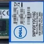 Dell SNPVDFYDC/16G 16GB PC4-21300 DDR4-2666MT/s 2Rx8 ECC Memory Samsung OEM Ref