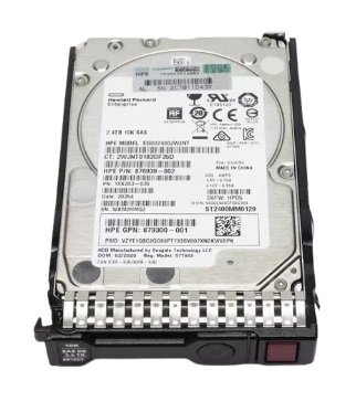 NEW | HPE 881507-001 Digitally Signed 512e 2.4TB 10K SAS 12G Sff Sc Ent Hdd F/s