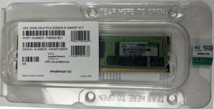 HPE P06033-B21 32GB PC4-25600 DDR4-3200MT/s 2Rx4 ECC Memory New