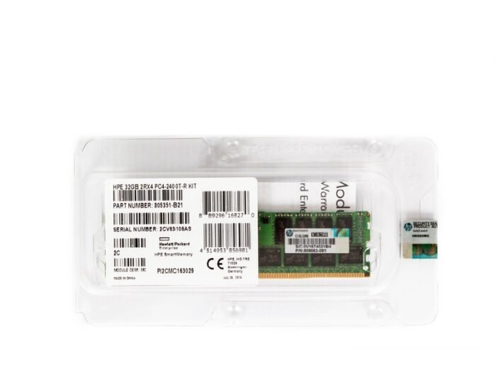 HPE P26031-001 32GB 2RX4 DDR4 2400Mhz PC4-19200 Ecc Registered - Image 1