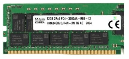 Hynix HMA84GR7DJR4N-XN 32GB PC4-25600 DDR4 3200MT/s 2Rx4 ECC Memory New