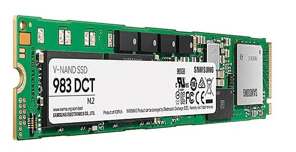 344022.jpg Refurbished | Samsung MZ-1LB9600 983 DCT 960Gb M.2 22110 PCI Express 3.0 x4 (NVMe) Internal Ssd - Image 1