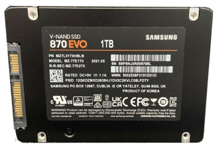 NEW | Samsung 870 EVO MZ7L31T0HBLB SSD 1 TB SATA 6Gb/s Brand New