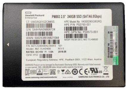 Refurbished | Samsung PM883 MZ7LH240HAHQ-000H3 Read Intensive SSD 240 GB SATA 6Gb/s HPE OEM Refurbished