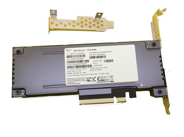352184.jpg Refurbished | Samsung PM1725b MZPLL3T2HMLA-00AH3 Mixed Use SSD 3.2 TB PCI Express (PCI x8) HPE OEM Refurbished - Image 1
