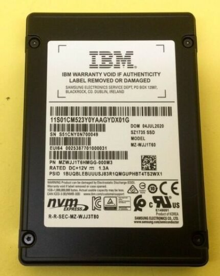 Refurbished | Samsung MZWJJ1T6HMGG-000M3 SZ1735 1.6TB NVME Pcie U.2 2.5inch Ssd