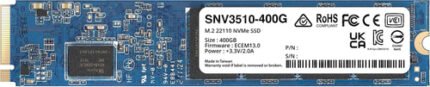 NEW | Synology SNV3510-400G 400Gb M.2 22110 PCI EXPRESS 3.0 X4 NVME Ssd
