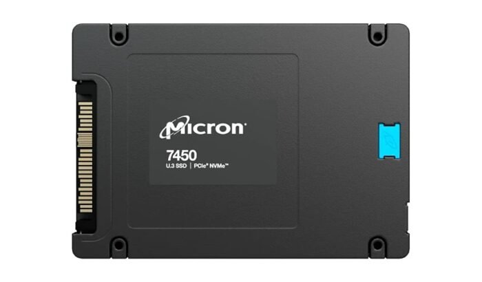 NEW | Micron 7450 Max MTFDKCC800TFS-1BC1ZABYY 800GB U.3 15mm 2.5-Inch PCIe 4.0 (NVMe) SSD - Image 1