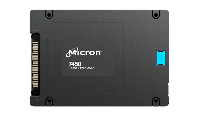 356826.jpg NEW | Micron 7450 Pro MTFDKCC960TFR-1BC1ZA 960GB U.3 15mm 2.5inch PCIe 4.0 (NVMe) SSD - Image 1