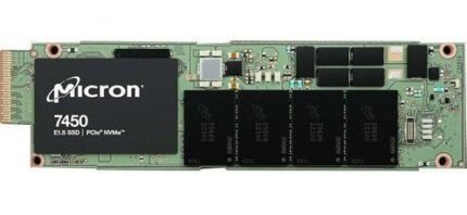 NEW | Micron 7450 Pro MTFDKBZ960TFR-1BC15A 960GB E1.S 5.9mm PCIe 4.0 x4 (NVMe) SED SSD