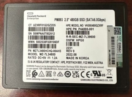 NEW | Samsung MZ7L3480HCHQ-00AH3 PM893 480GB Sata 6gbps 2.5inch Ssd
