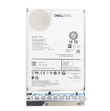 NEW | Dell EMC 41DXR 16TB 7.2K RPM SAS 12Gbps 512e 3.5in Hot-Plug Hard Drive with Kit