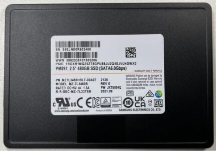 NEW | Samsung PM897 MZ-7L3480B SSD 480 GB SATA 6Gb/s Brand New