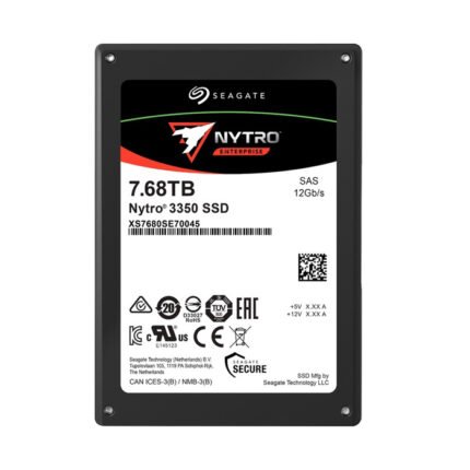 NEW | Seagate XS7680SE70045 Nytro 3350 7.68TB SAS 12Gbs Solid State Drive.
