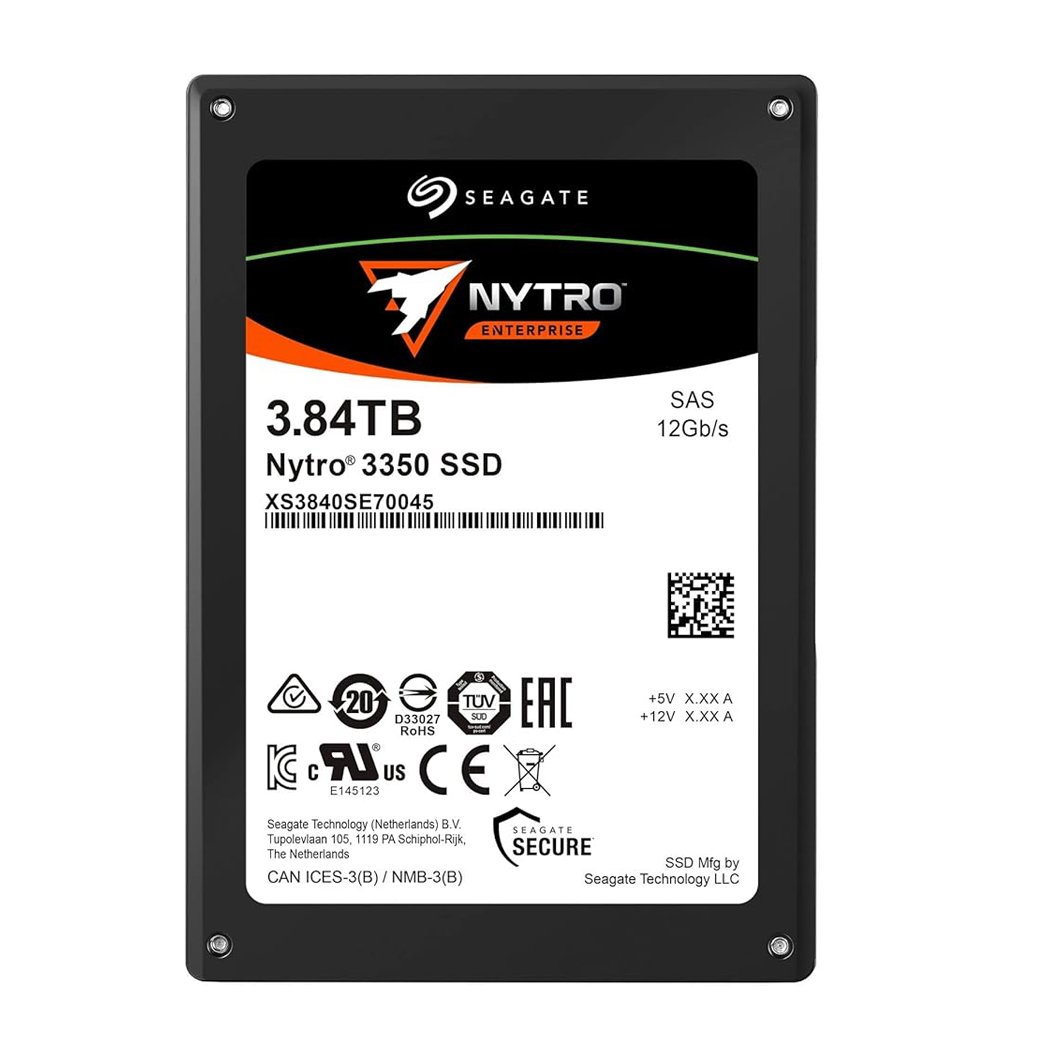 362835.jpg NEW | Seagate XS3840SE70045 Nytro 3350 3.84TB SAS 12Gb/s Scaled Endurance Internal Solid State Drive - Image 1