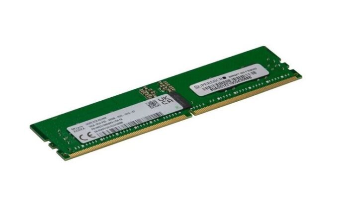 Supermicro MEM-DR516MB-ER48 16GB PC5-38400 DDR5-4800MHz ECC Registered Memory Micron OEM - Image 1