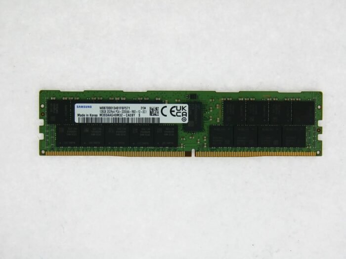 Samsung M393AAG40M32-CAEBQ 128GB PC4-25600 DDR4-3200Mbps  4RX4 ECC Memory New - Image 1