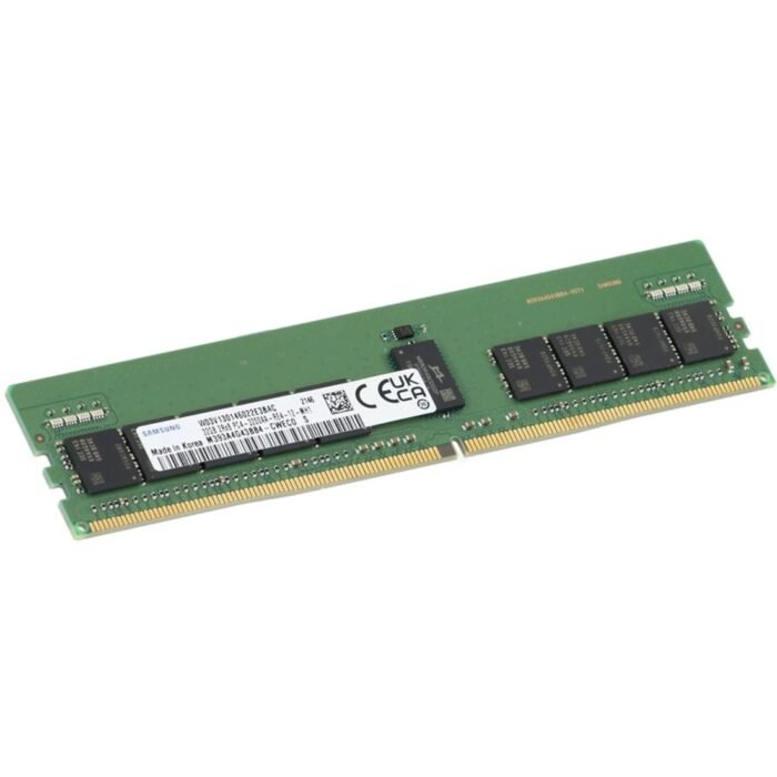 Samsung M393A4G43AB3-CWECQ 32GB PC4-25600 DDR4-3200Mbps 2RX8 ECC Memory New - Image 1
