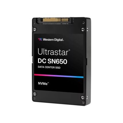 NEW | WD 0TS2433 Ultrastar DC SN650 7.68TB PCIe Gen4, NVMe 1.4b U.3 15mm SE SSD