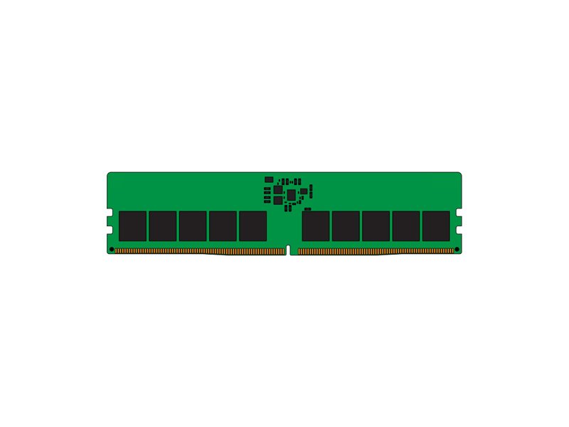 378753.jpg Kingston KSM56E46BS8KM-16HA 16GB DDR5-5600MT/s ECC CL46 Memory Module - Image 1