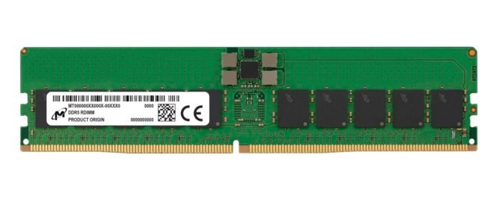 Micron MTC20F104XS1RC56BB1R 48GB DDR5 5600MT/s RDIMM DDR5 Module New Factory Sealed - Image 1