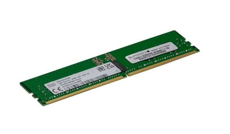 380428.jpg Supermicro MEM-DR516MB-ER48 16GB PC5-38400 DDR5-4800MHz ECC Registered Memory Hynix OEM - Image 1