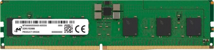 Micron MTC10C1084S1EC56BR 16GB 5600MT/s PC5-44800 DIMM 288-pin Unbuffered DDR5 Module - Image 1