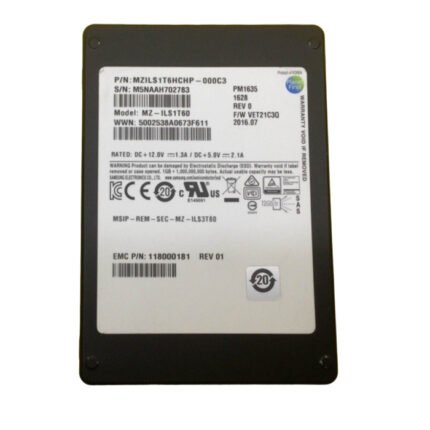 Refurbished | Samsung MZILS1T6HCHP-000C3 PM1635 1.6TB SAS 12Gbps 2.5inch SSD